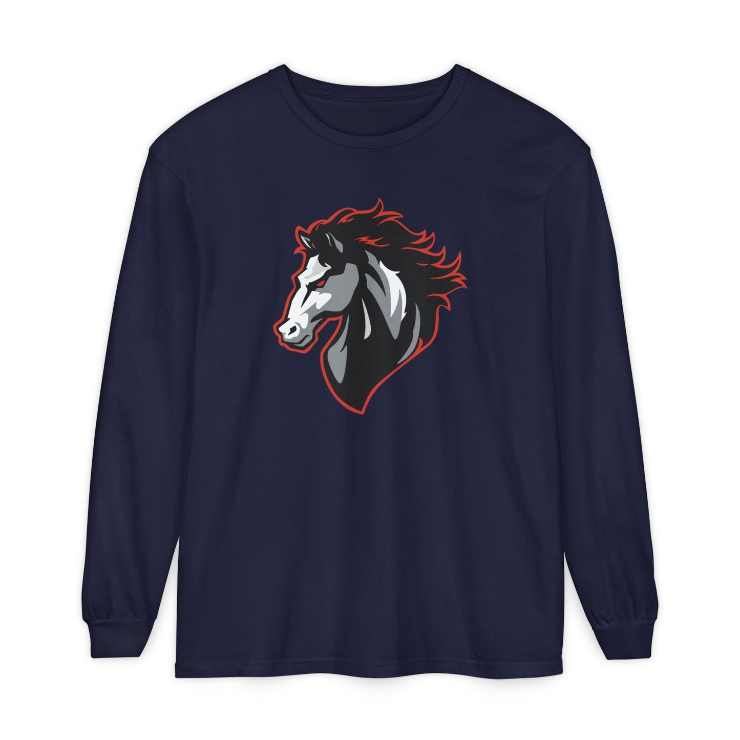 Garment-Dyed Long Sleeve Tee