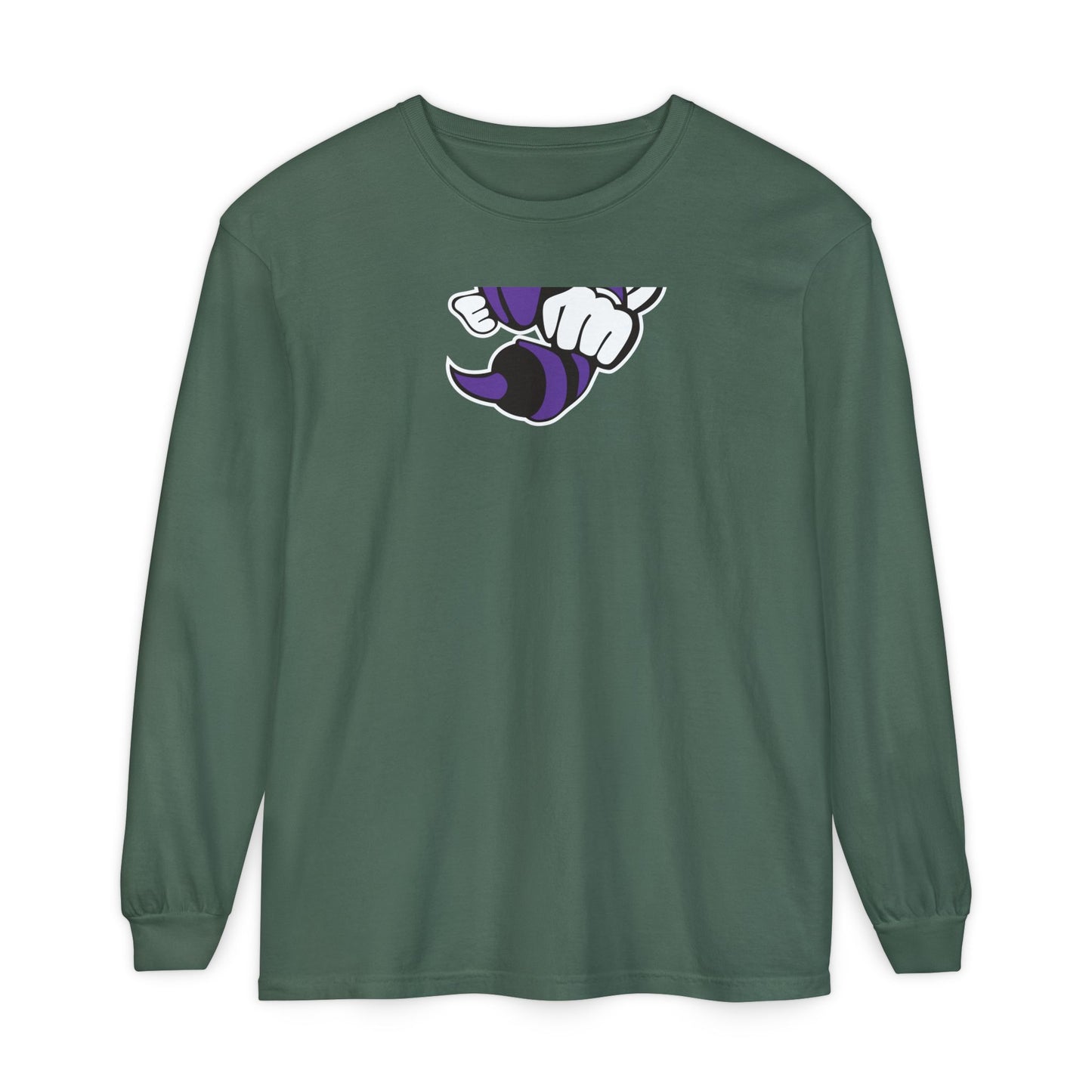 Garment-Dyed Long Sleeve Tee