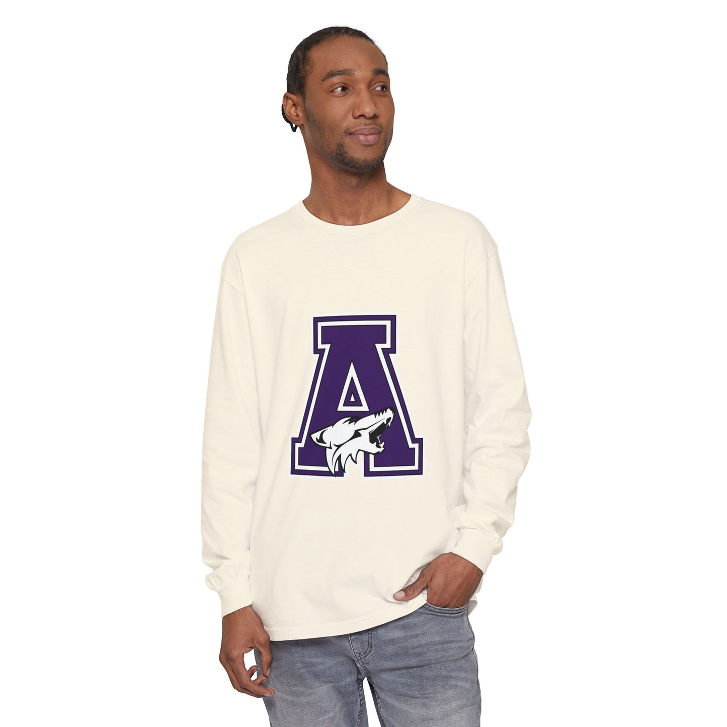 Garment-Dyed Long Sleeve Tee