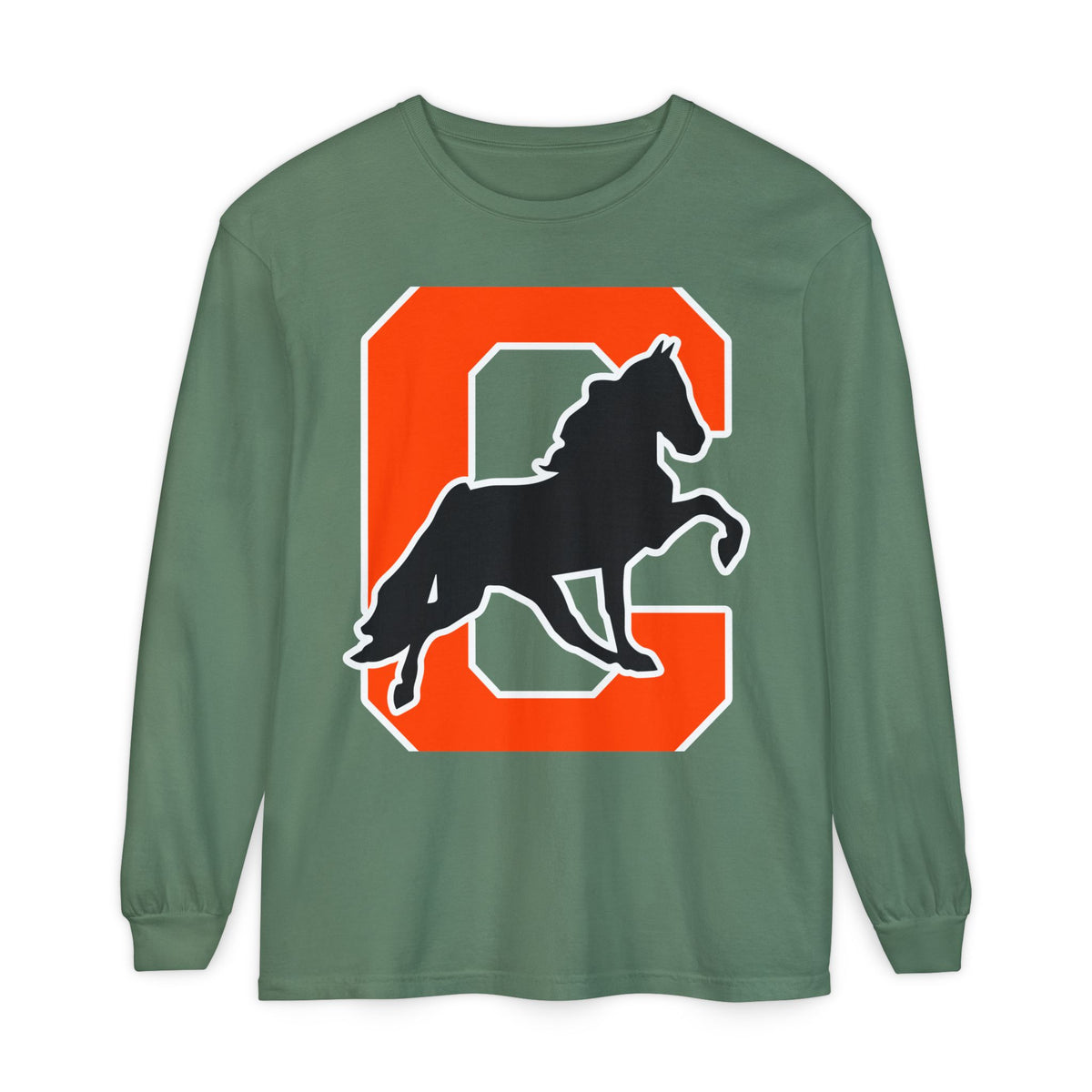 Garment-Dyed Long Sleeve Tee