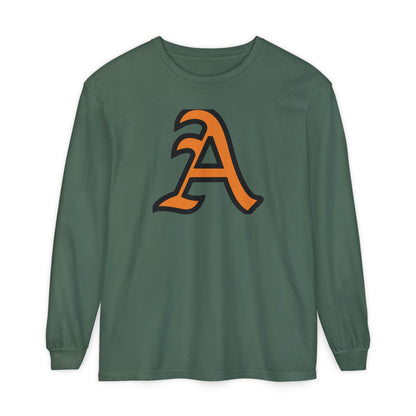 Garment-Dyed Long Sleeve Tee