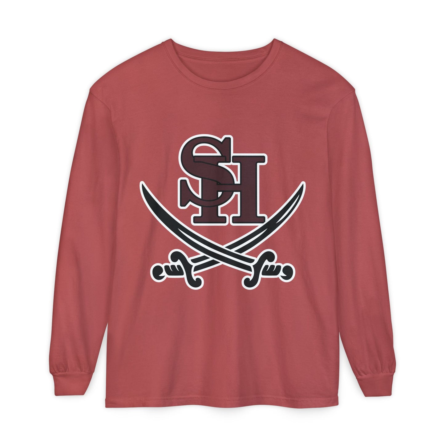 Garment-Dyed Long Sleeve Tee