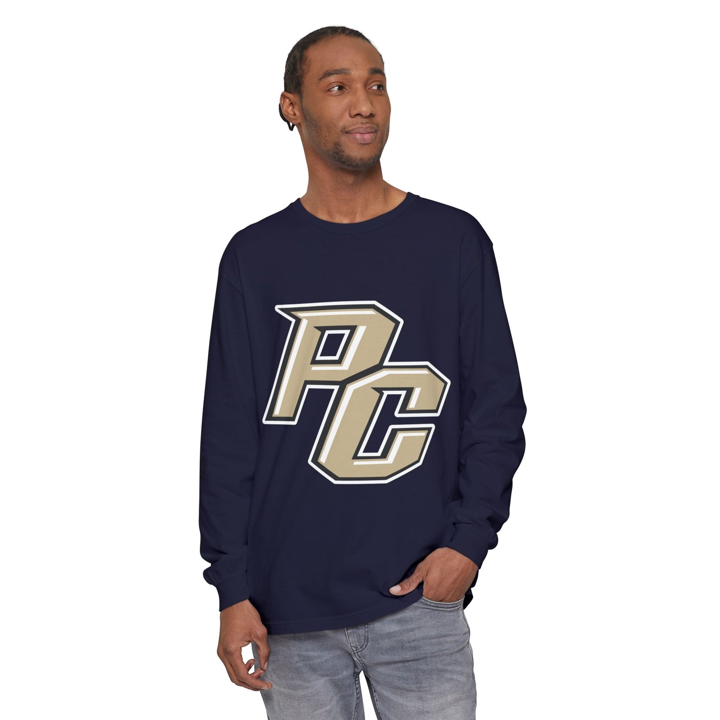 Garment-Dyed Long Sleeve Tee