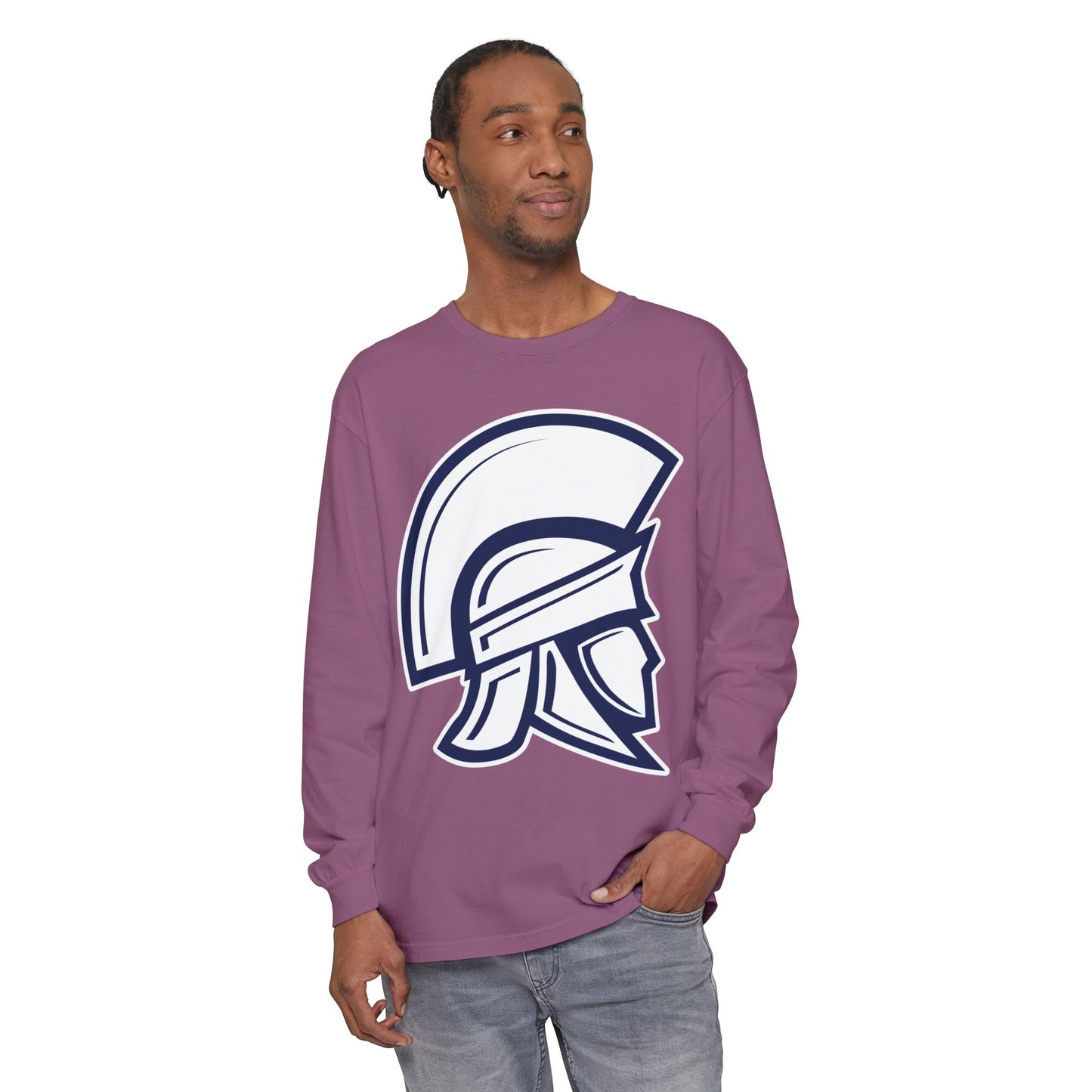 Garment-Dyed Long Sleeve Tee