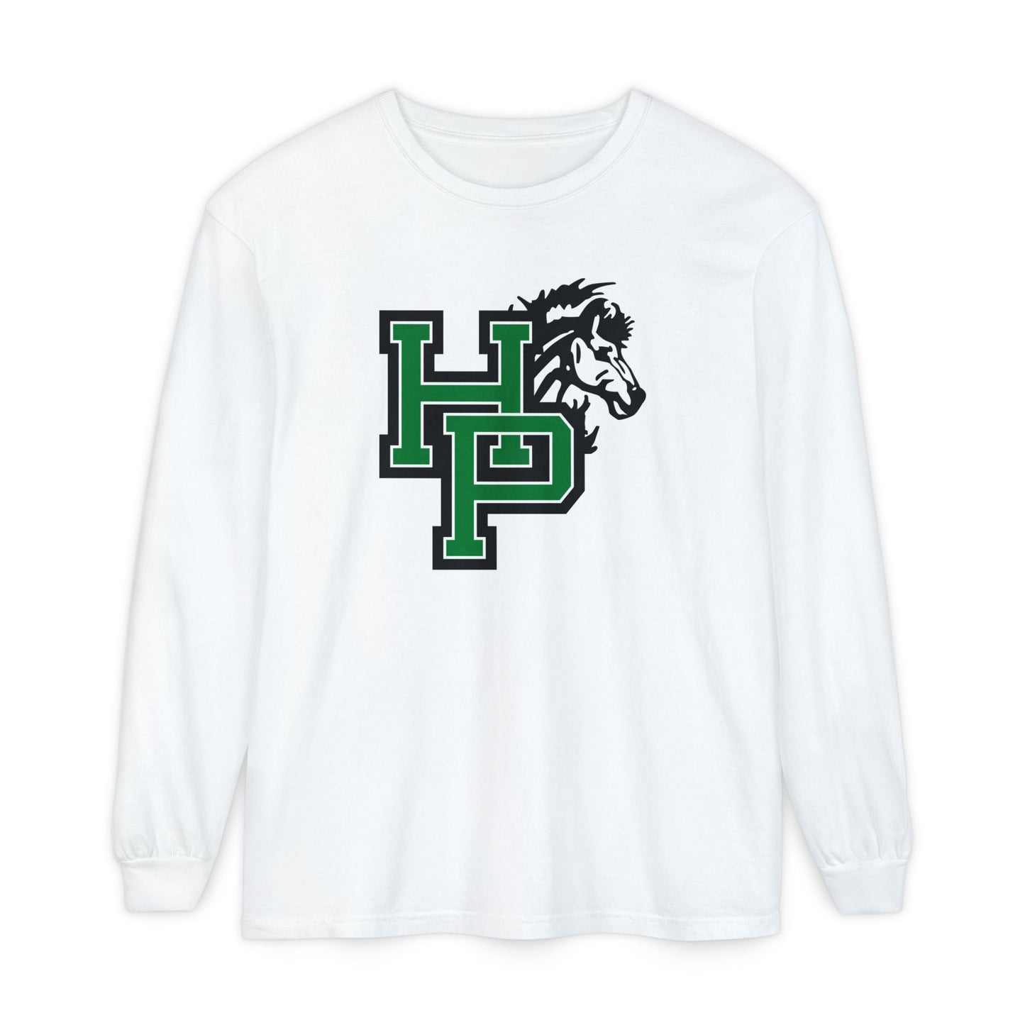 Garment-Dyed Long Sleeve Tee