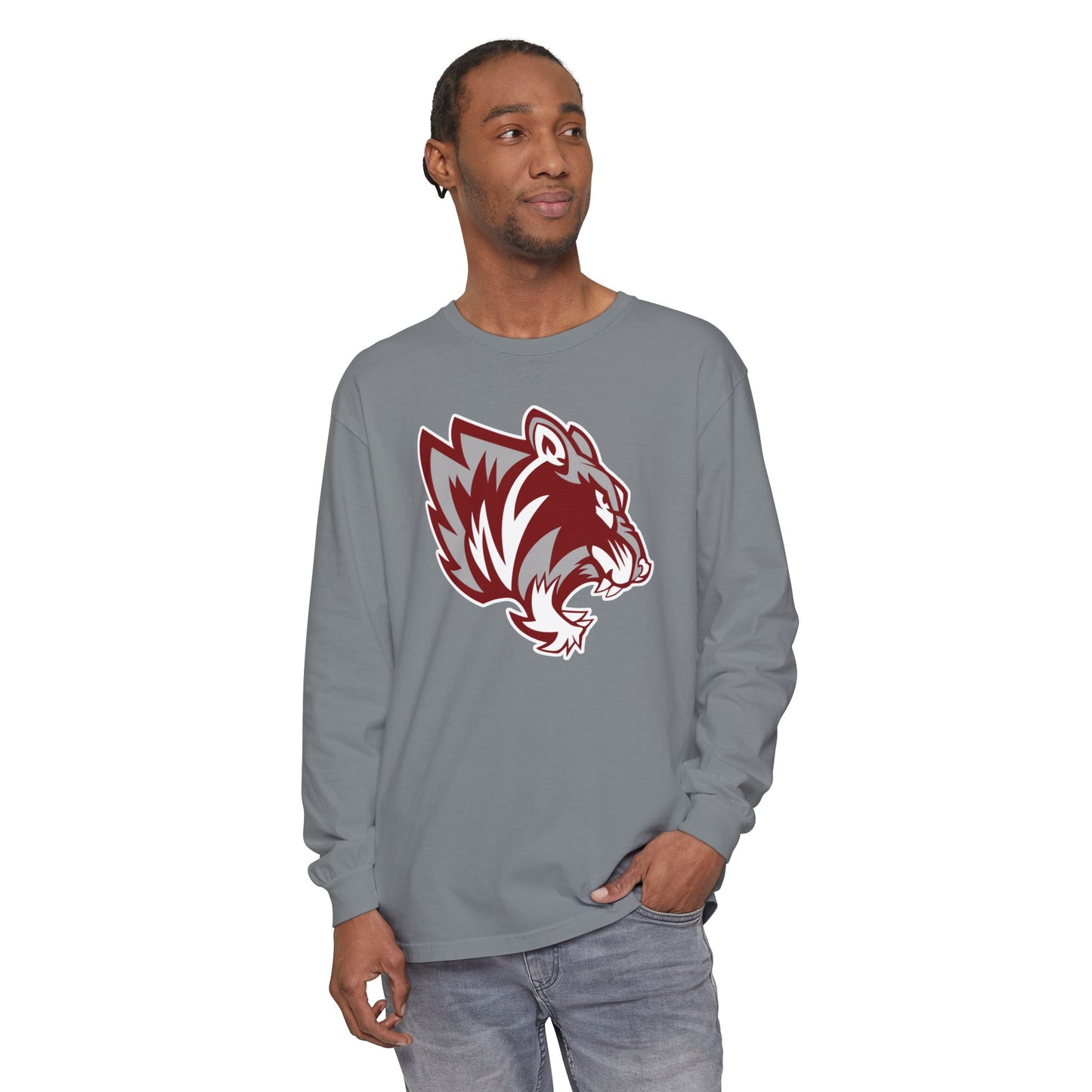 Garment-Dyed Long Sleeve Tee