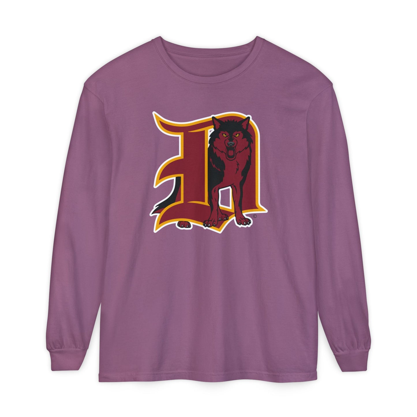 Garment-Dyed Long Sleeve Tee