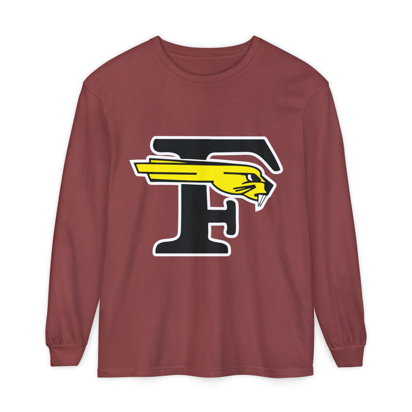 Garment-Dyed Long Sleeve Tee