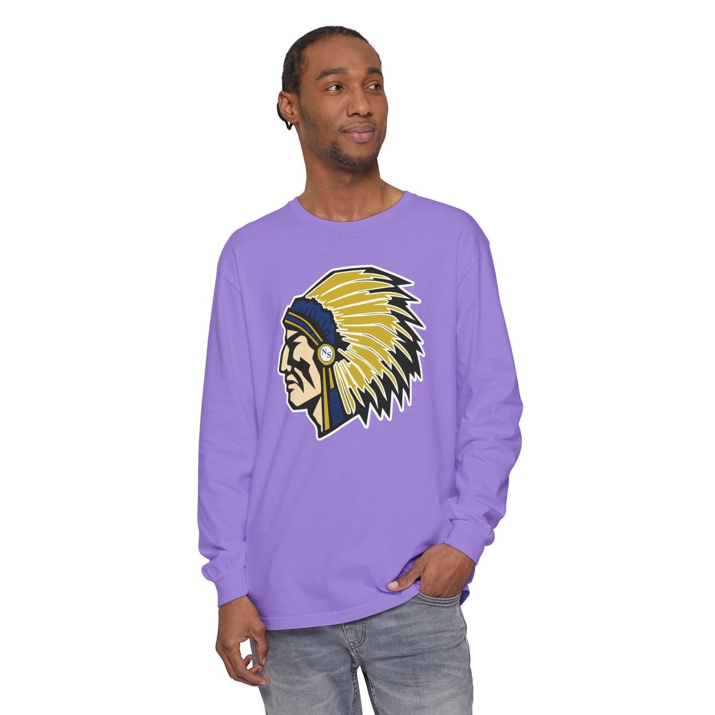 Garment-Dyed Long Sleeve Tee