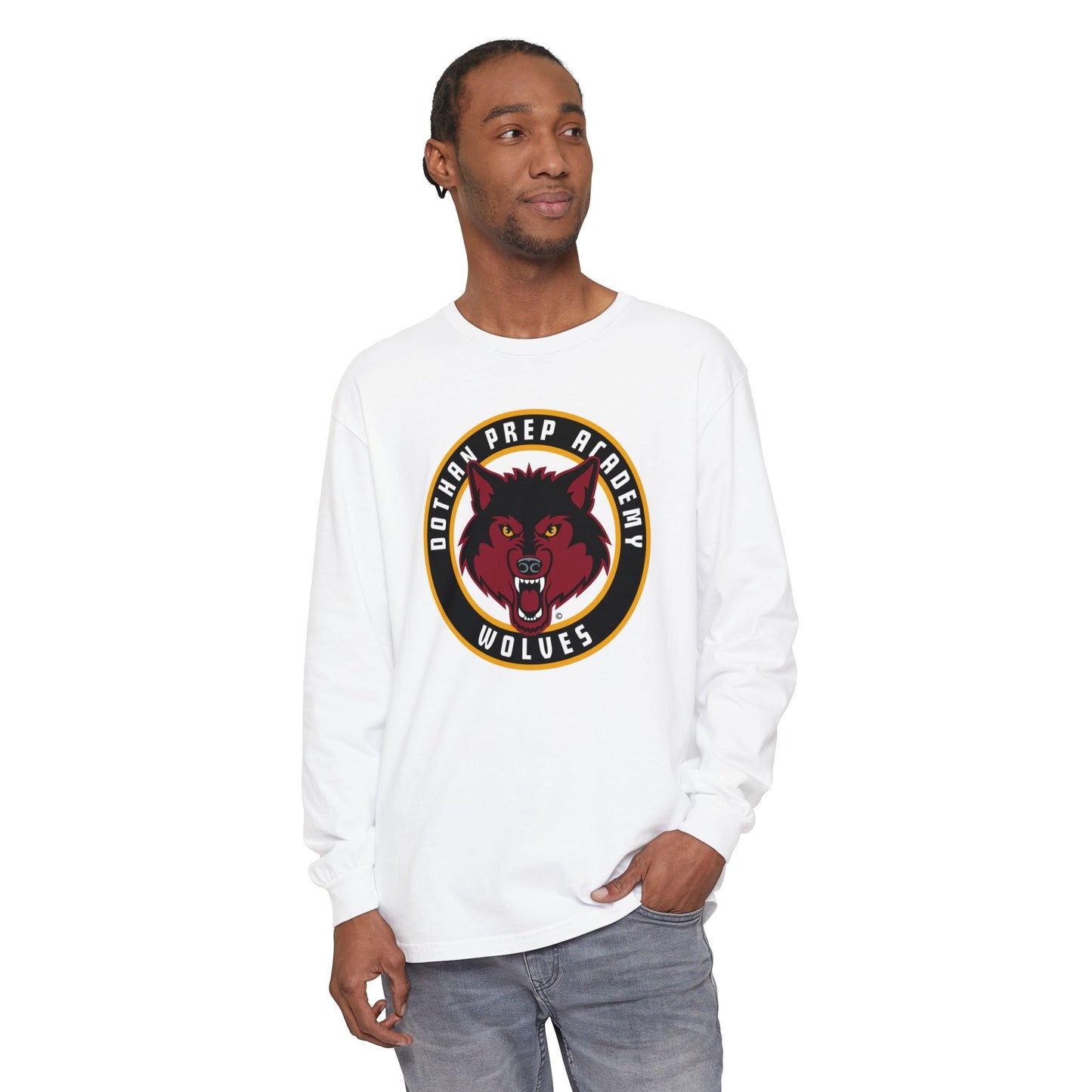 Garment-Dyed Long Sleeve Tee