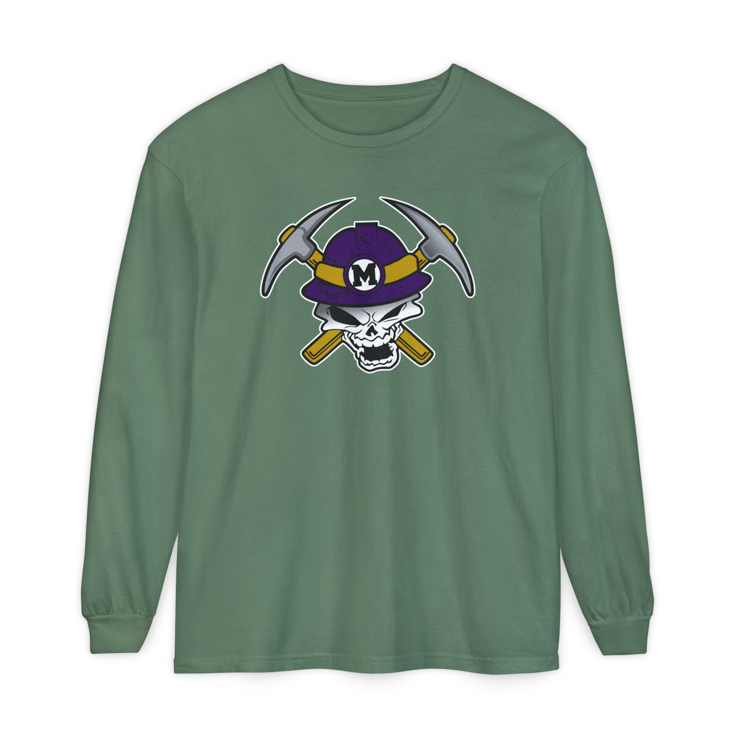 Garment-Dyed Long Sleeve Tee
