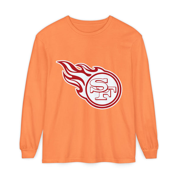 Garment-Dyed Long Sleeve Tee