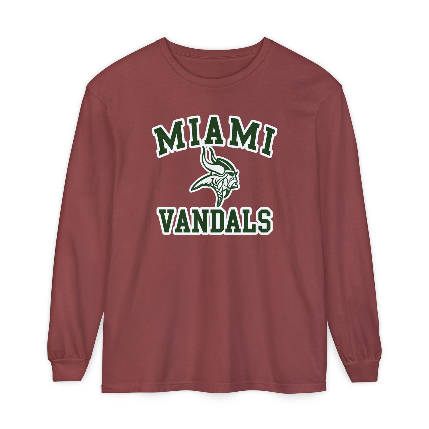 Garment-Dyed Long Sleeve Tee