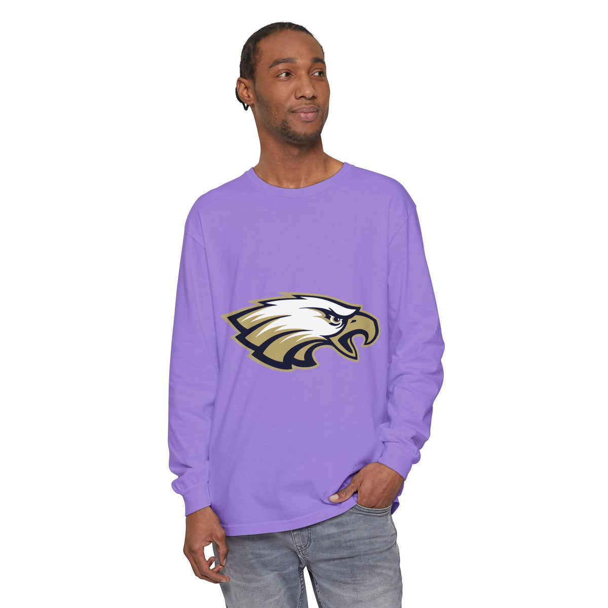 Garment-Dyed Long Sleeve Tee