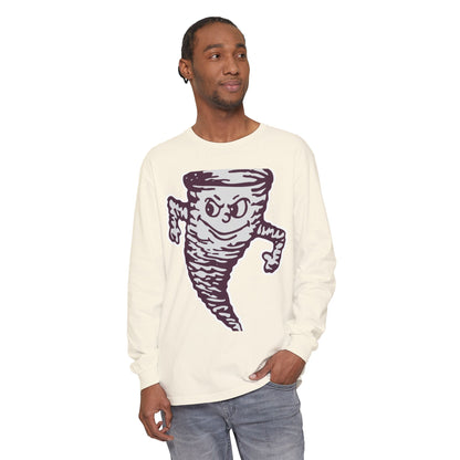 Garment-Dyed Long Sleeve Tee