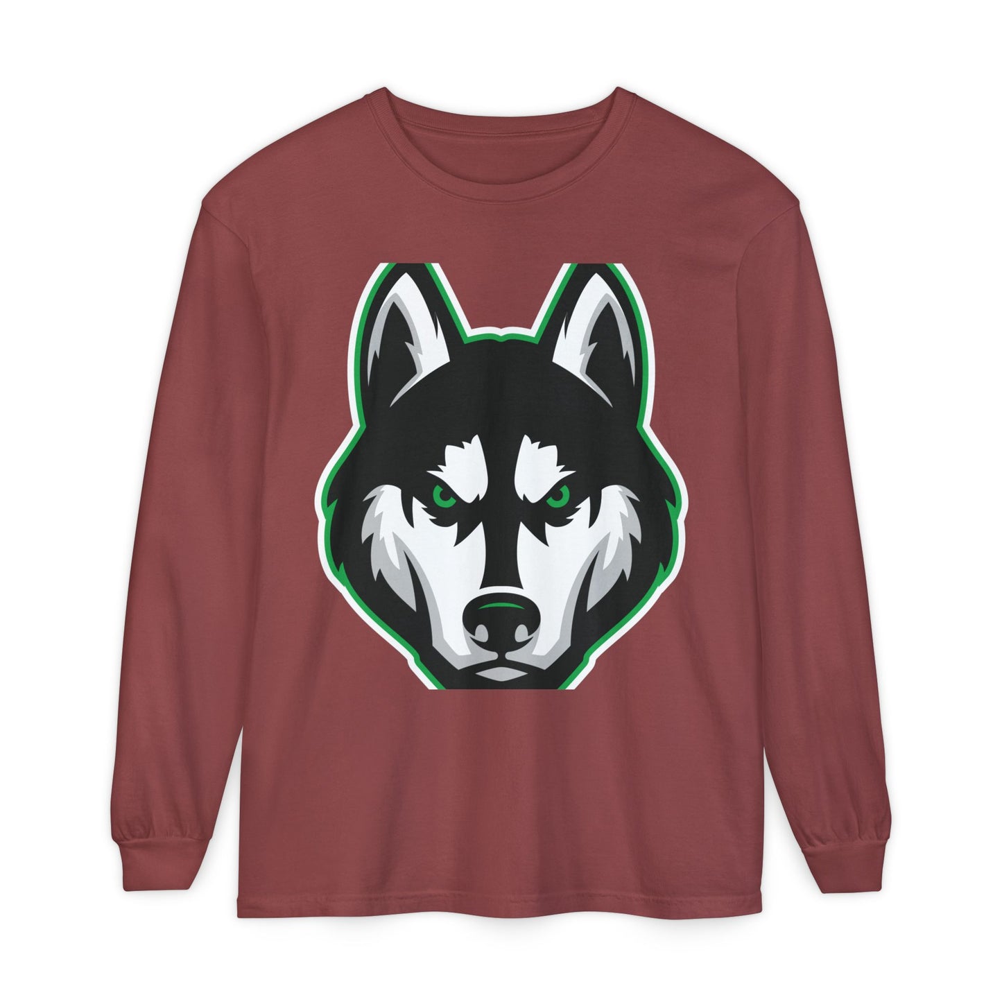 Garment-Dyed Long Sleeve Tee