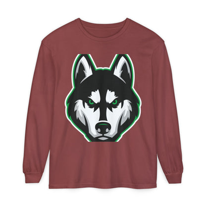 Garment-Dyed Long Sleeve Tee