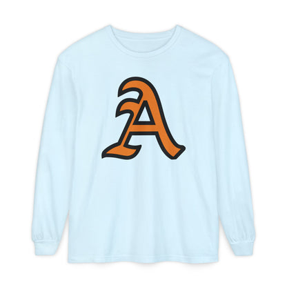 Garment-Dyed Long Sleeve Tee
