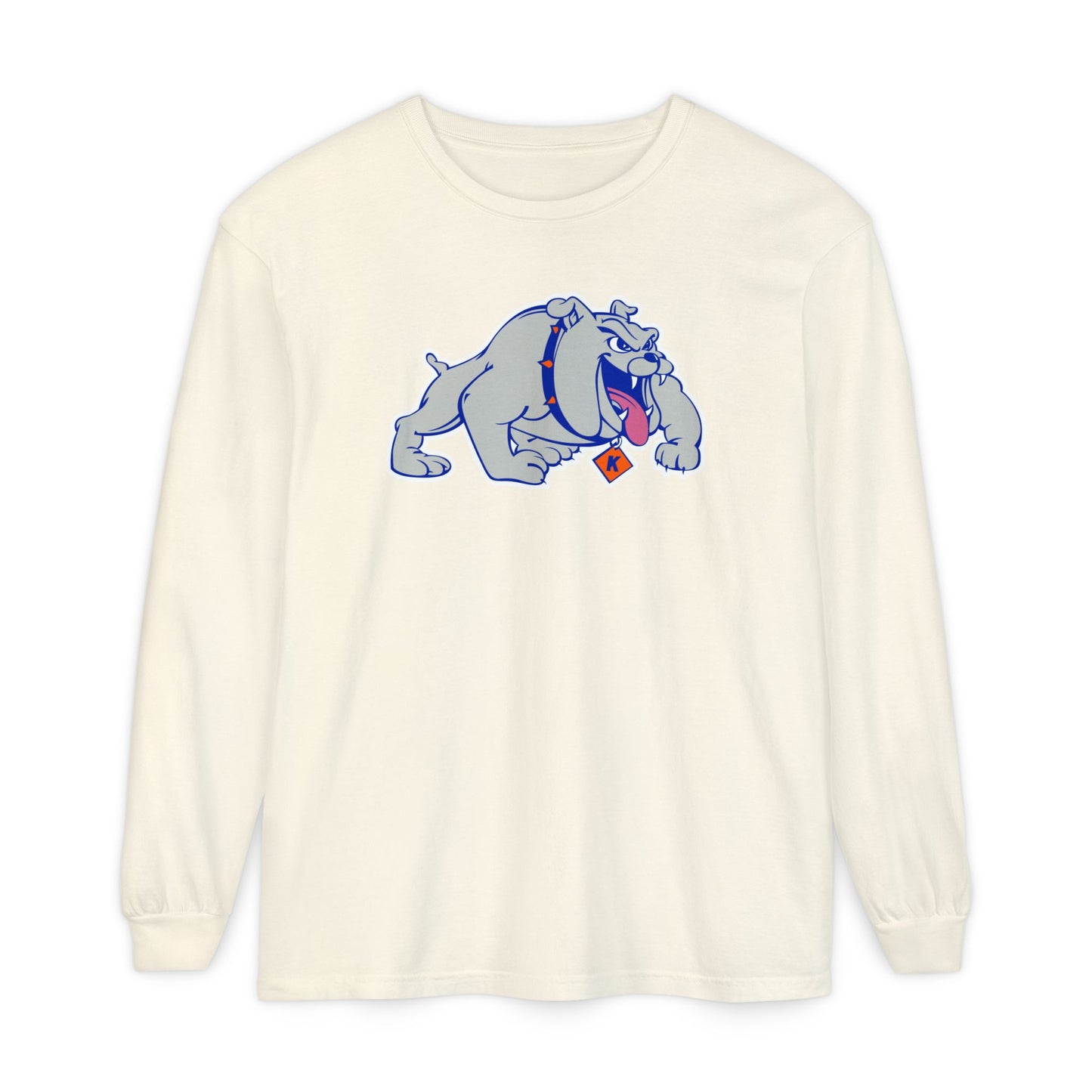 Garment-Dyed Long Sleeve Tee