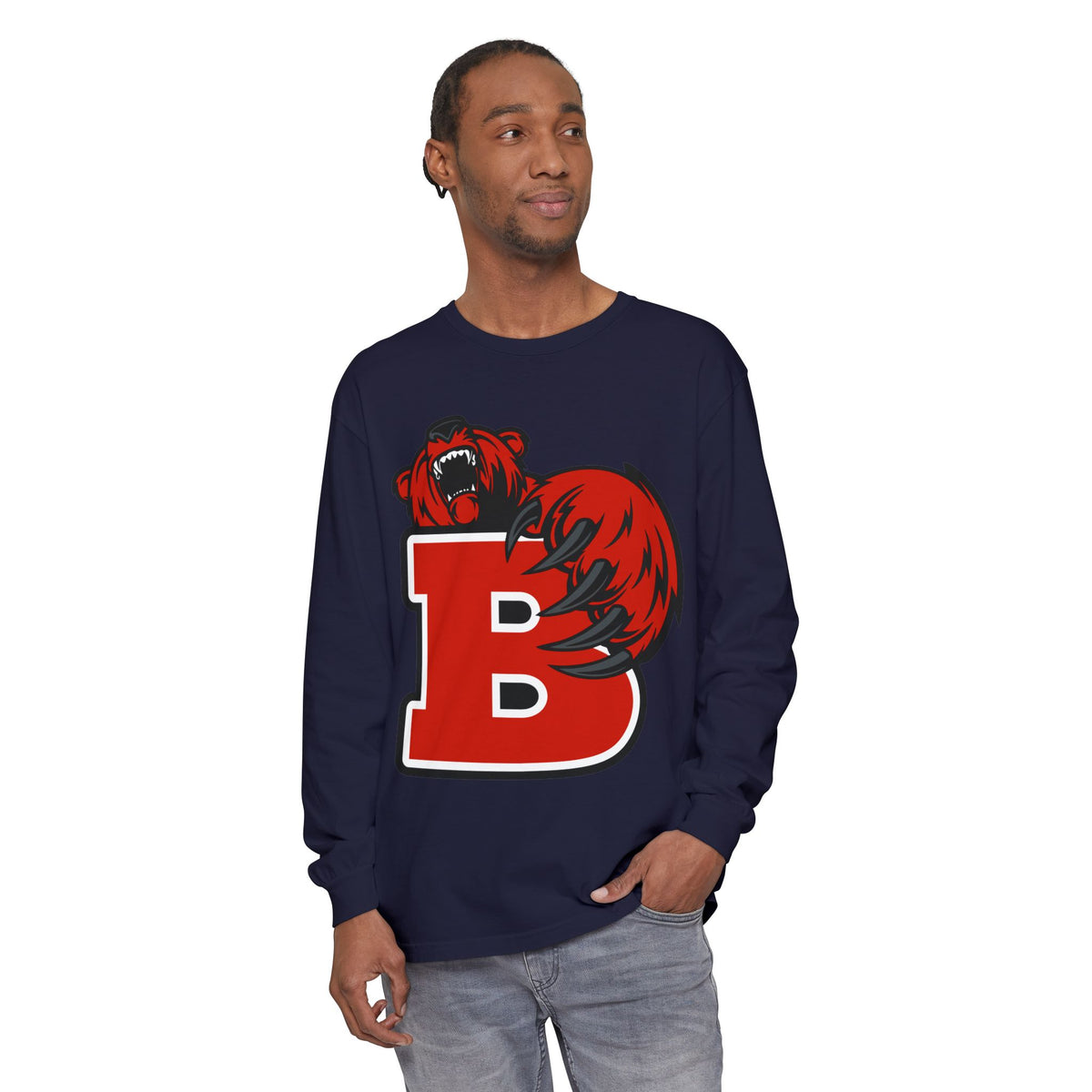 Garment-Dyed Long Sleeve Tee
