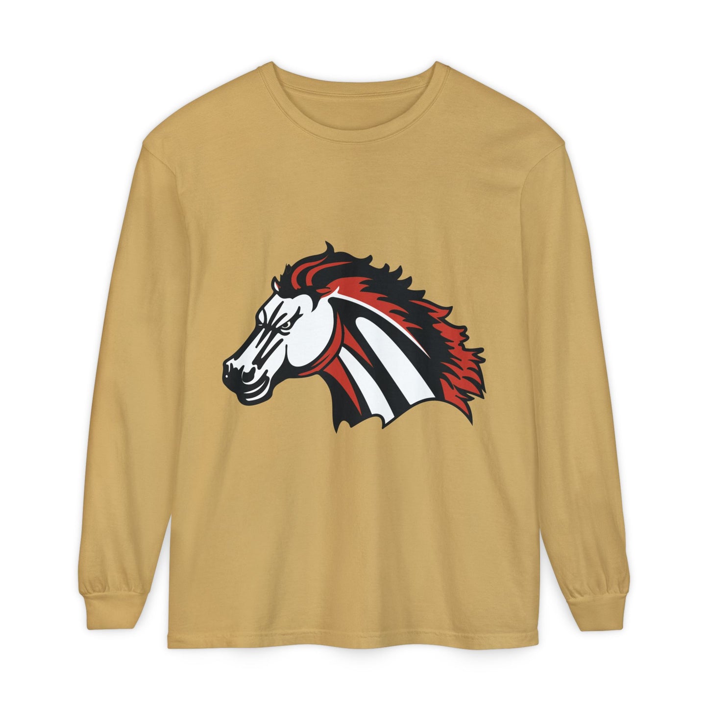 Garment-Dyed Long Sleeve Tee