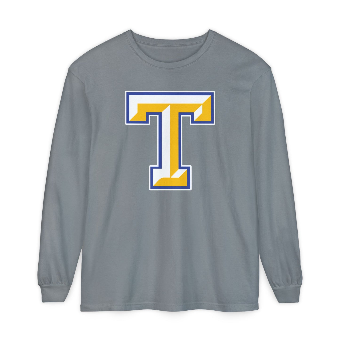 Garment-Dyed Long Sleeve Tee
