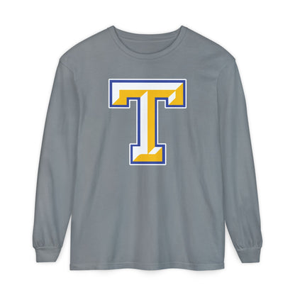 Garment-Dyed Long Sleeve Tee