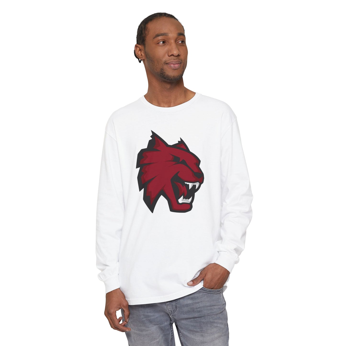 Garment-Dyed Long Sleeve Tee