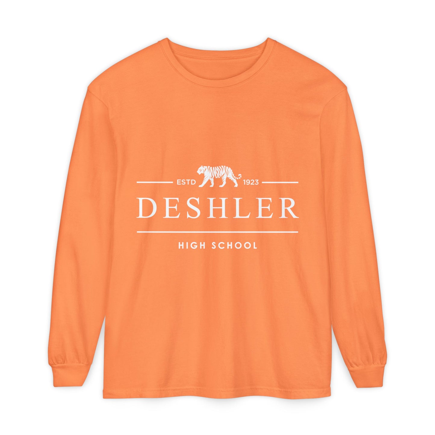 Garment-Dyed Long Sleeve Tee