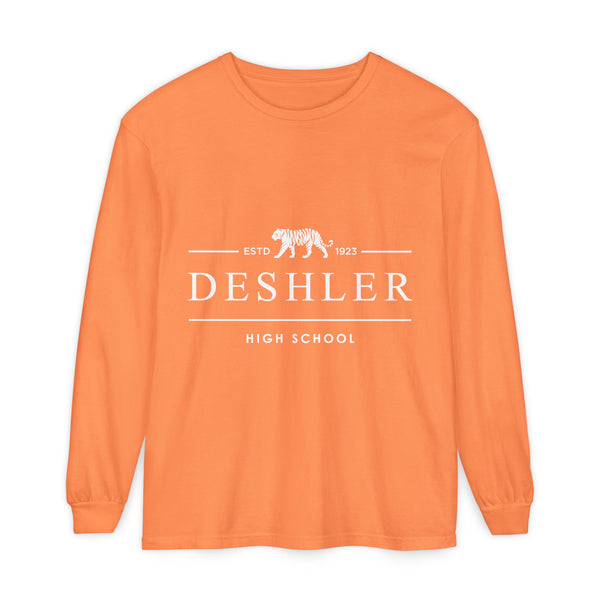 Garment-Dyed Long Sleeve Tee