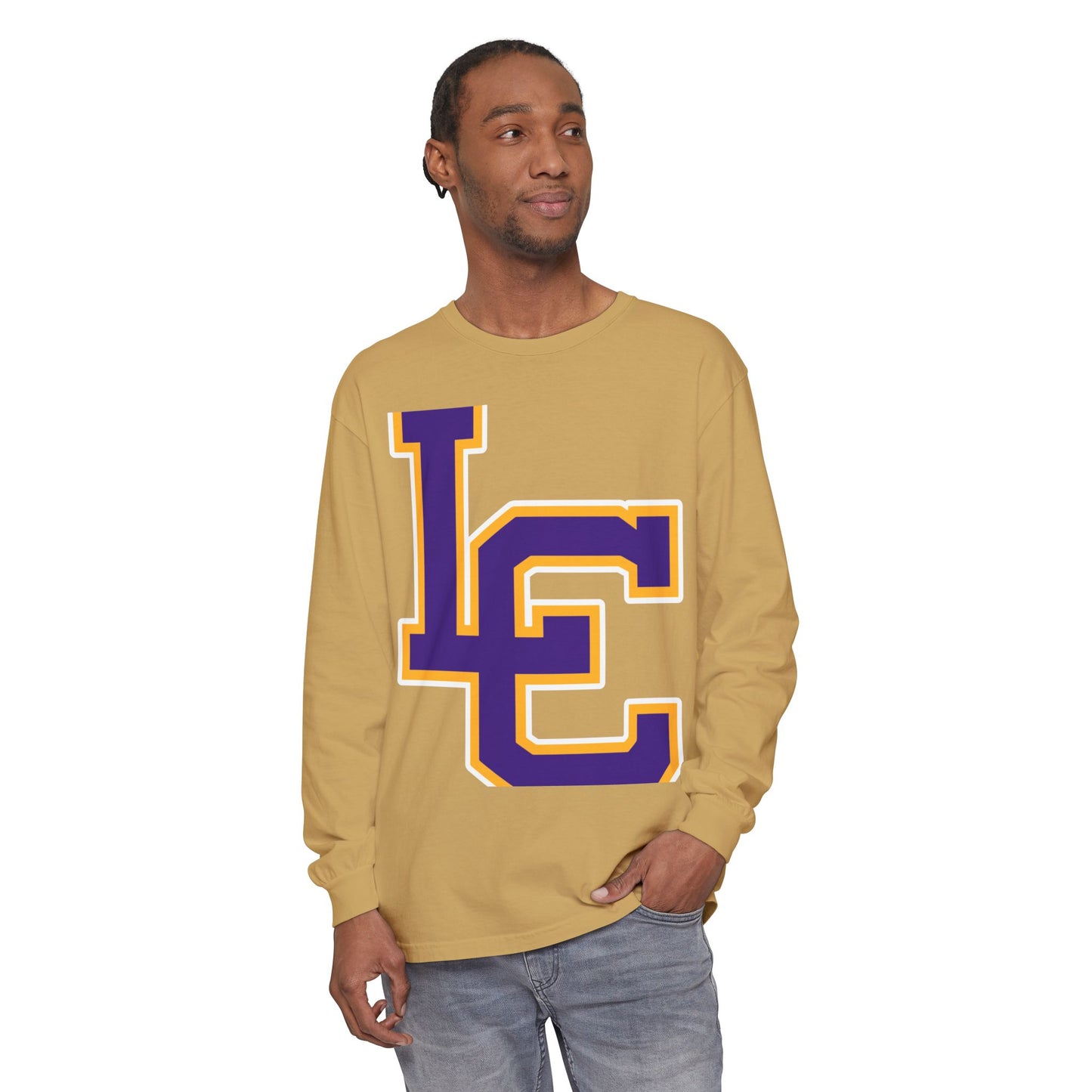 Garment-Dyed Long Sleeve Tee