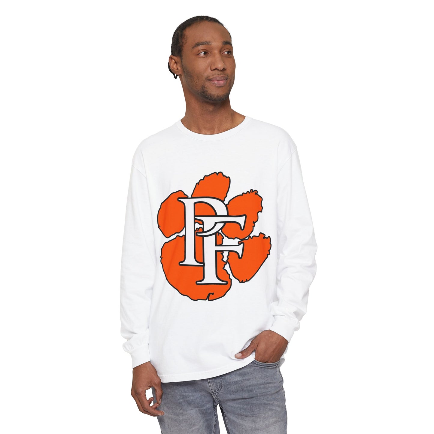 Garment-Dyed Long Sleeve Tee