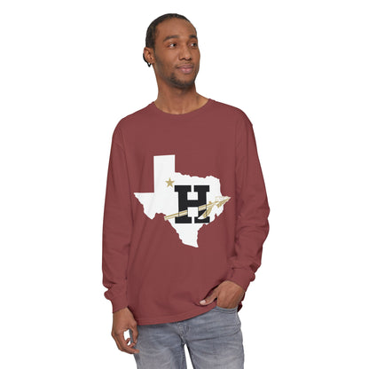 Garment-Dyed Long Sleeve Tee