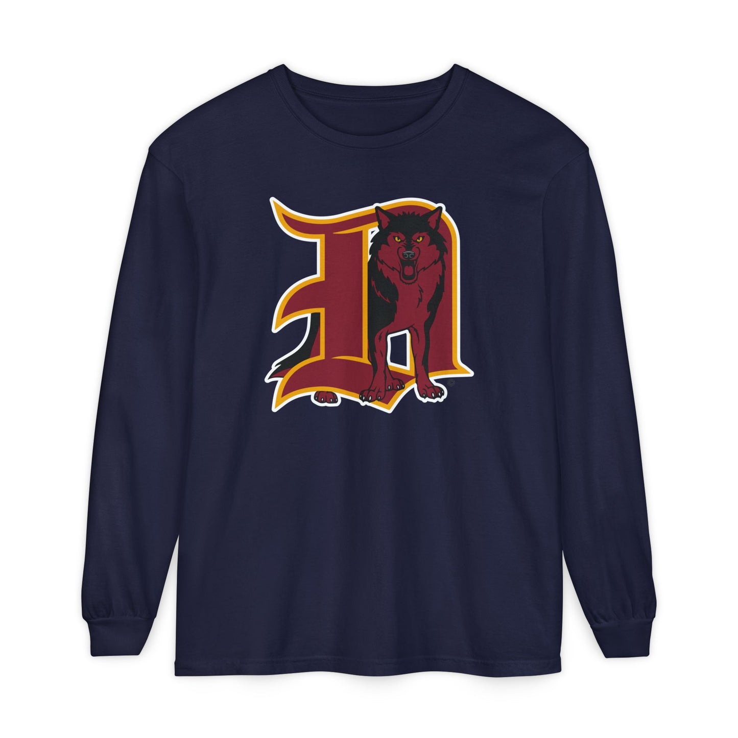 Garment-Dyed Long Sleeve Tee