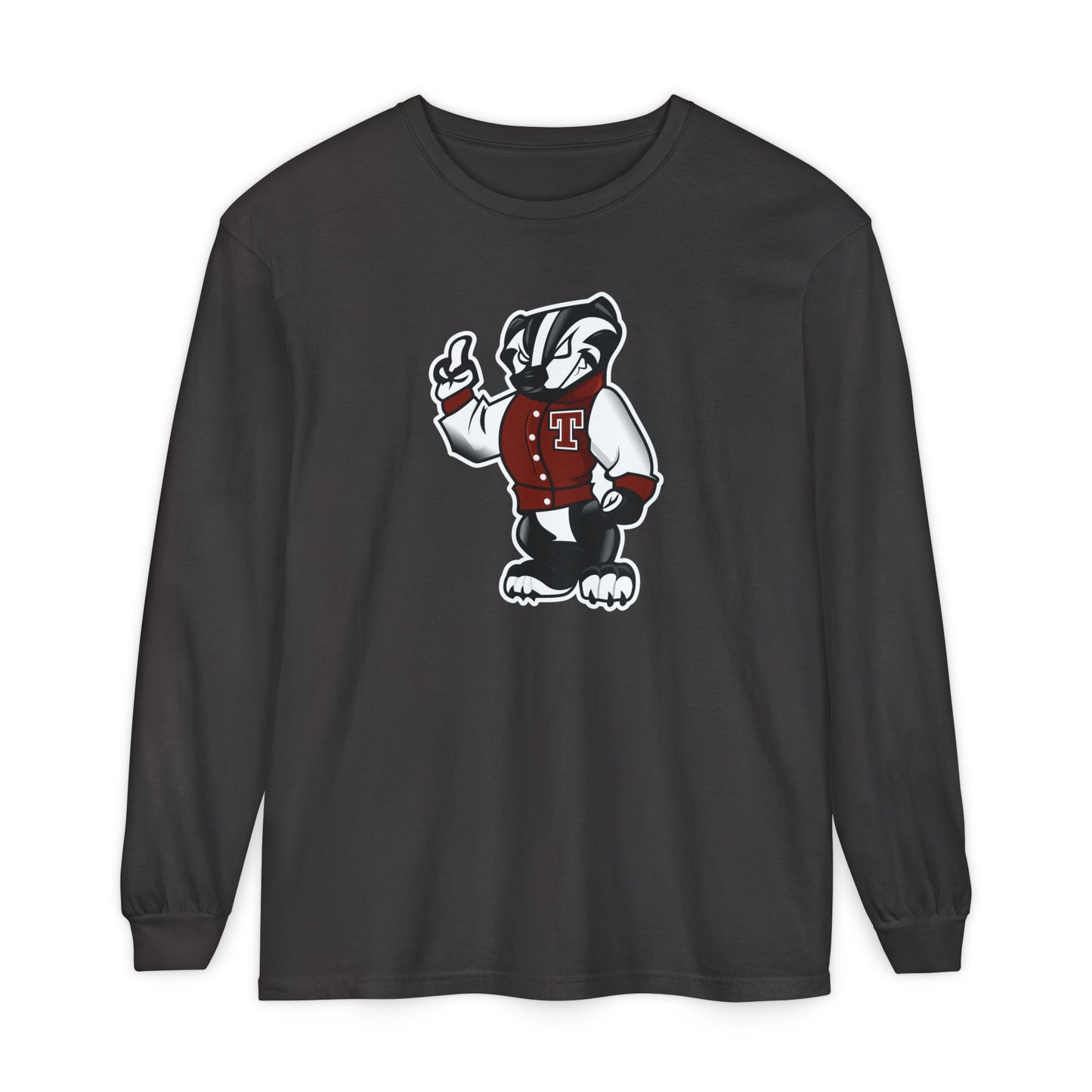 Garment-Dyed Long Sleeve Tee