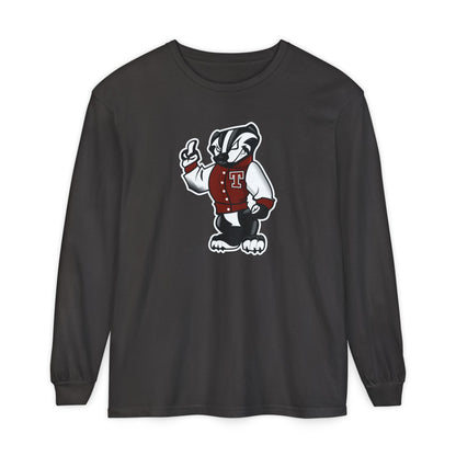 Garment-Dyed Long Sleeve Tee
