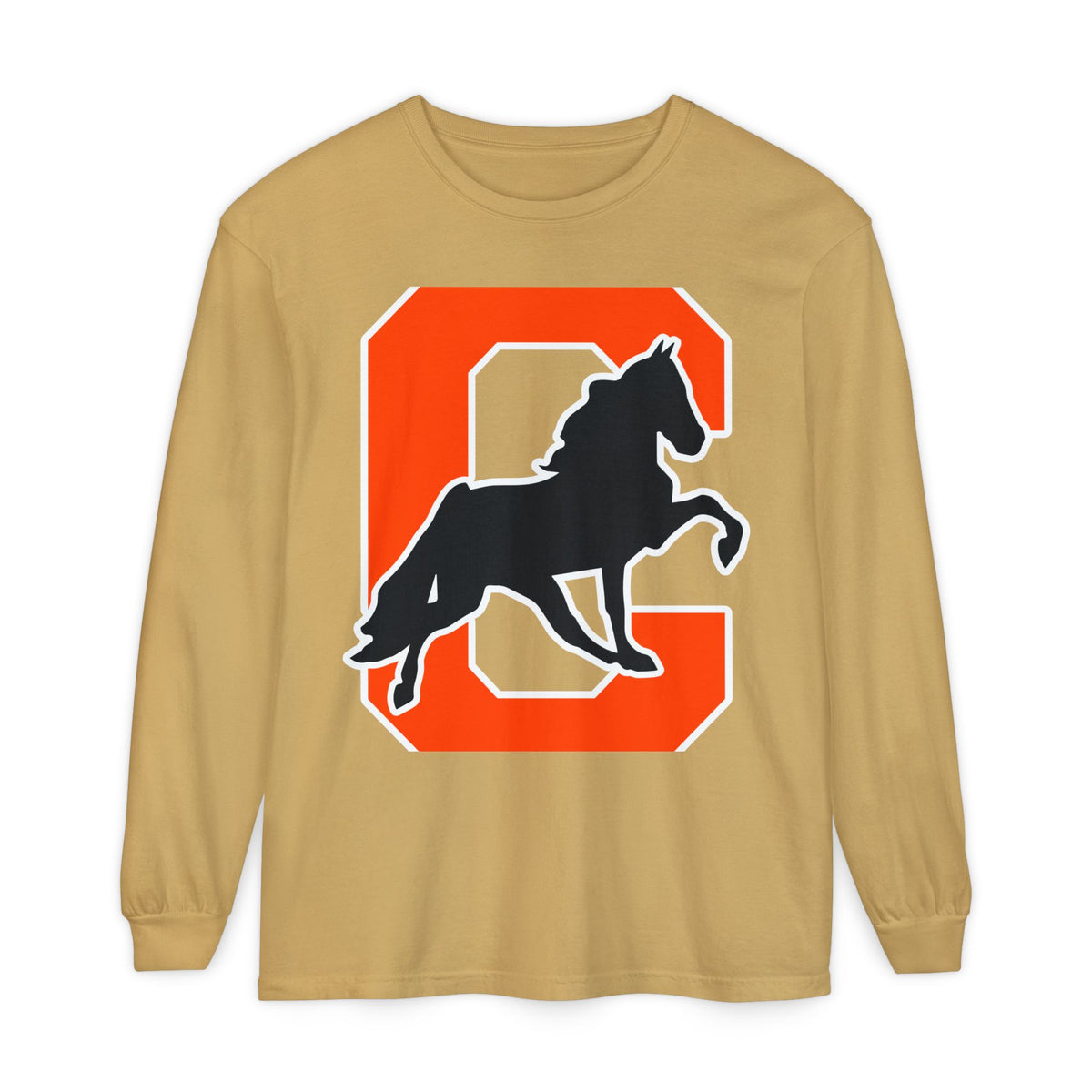 Garment-Dyed Long Sleeve Tee