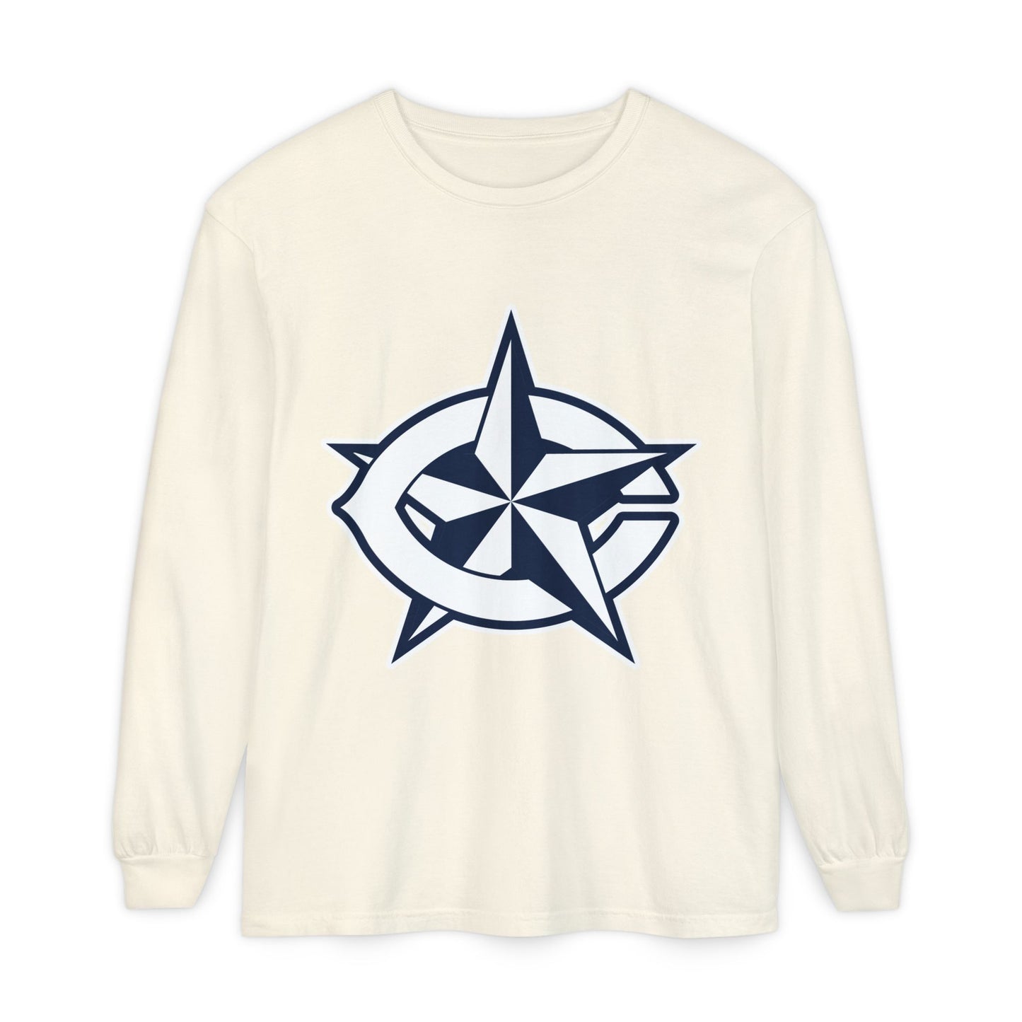 Garment-Dyed Long Sleeve Tee