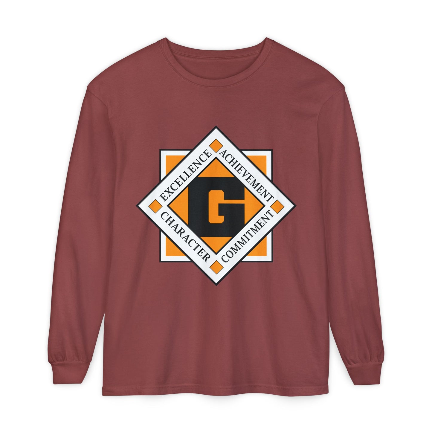 Garment-Dyed Long Sleeve Tee