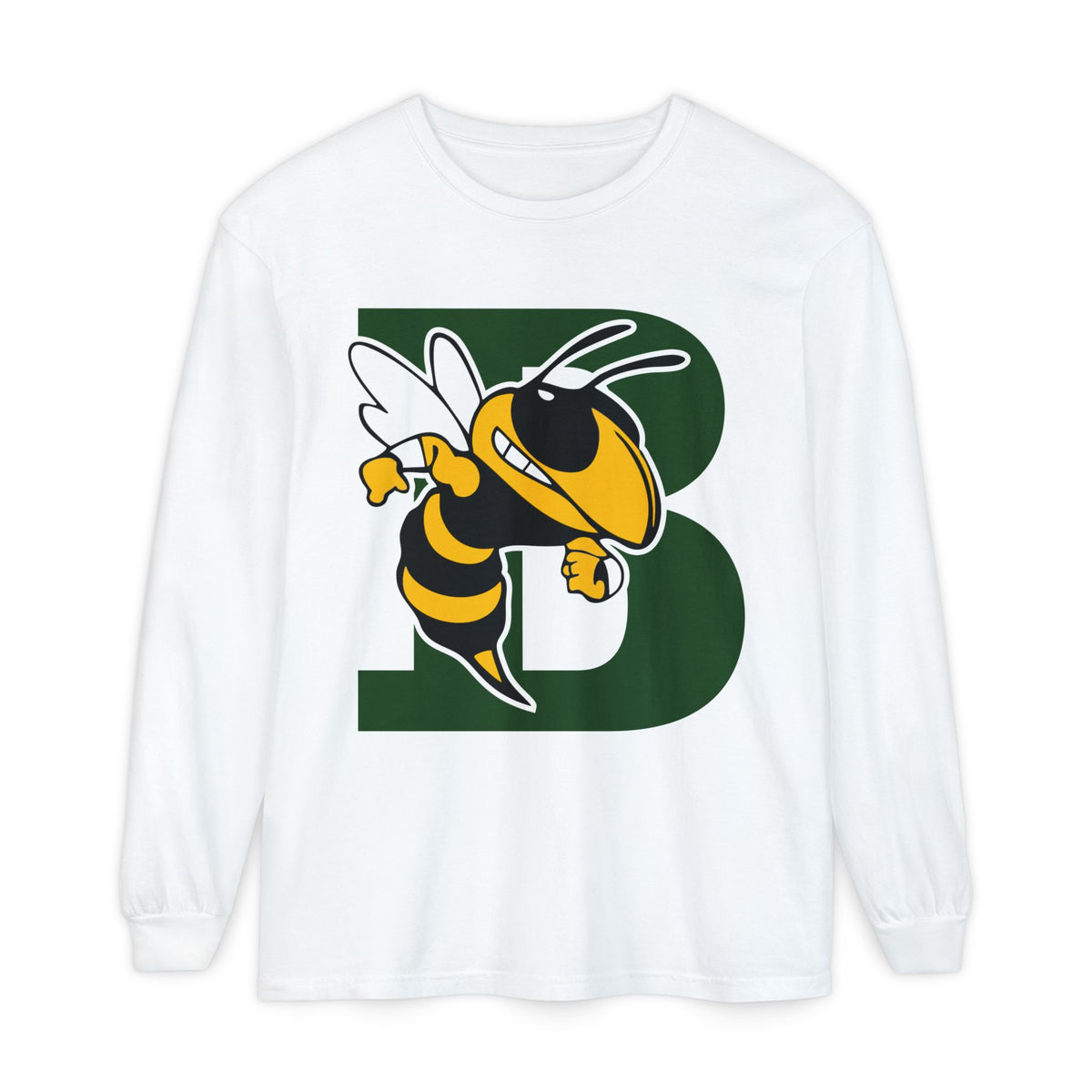 Garment-Dyed Long Sleeve Tee
