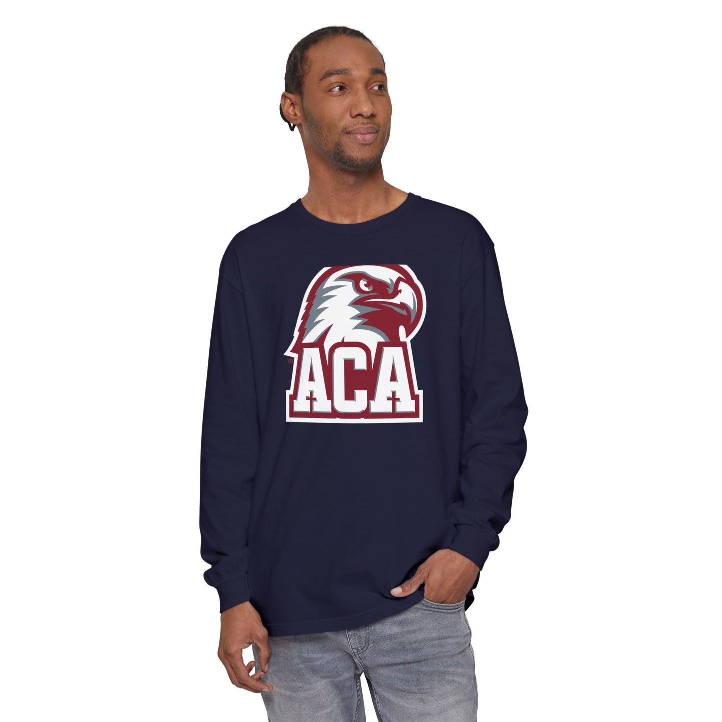 Garment-Dyed Long Sleeve Tee
