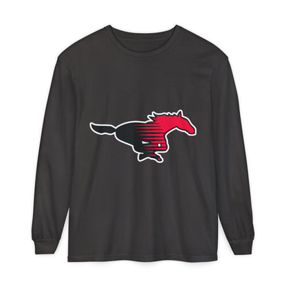 Garment-Dyed Long Sleeve Tee