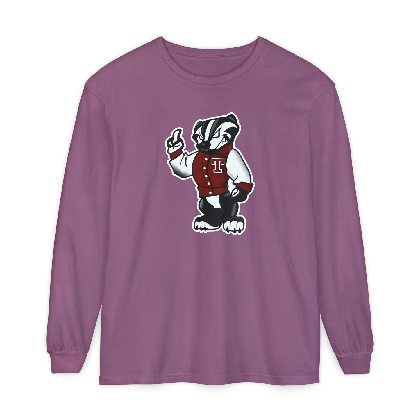 Garment-Dyed Long Sleeve Tee