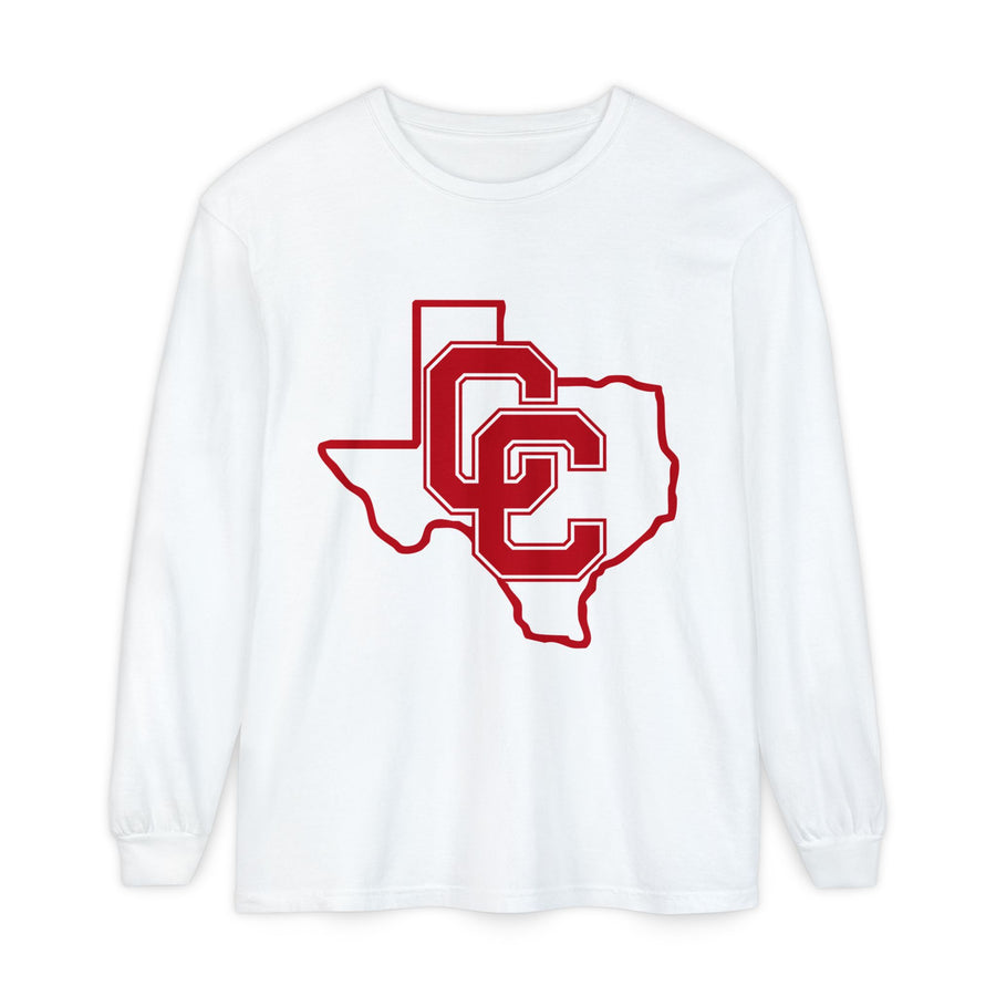 Garment-Dyed Long Sleeve Tee