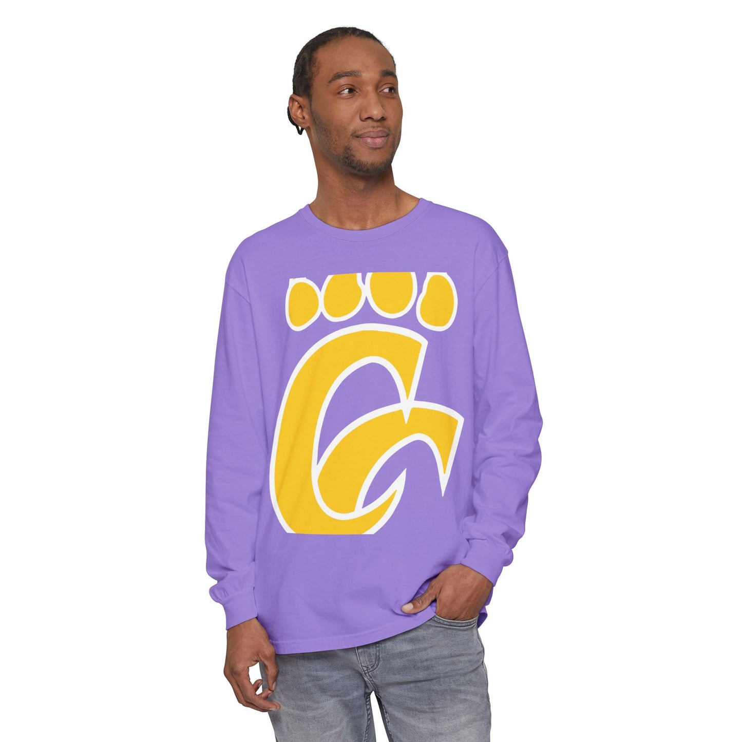Garment-Dyed Long Sleeve Tee