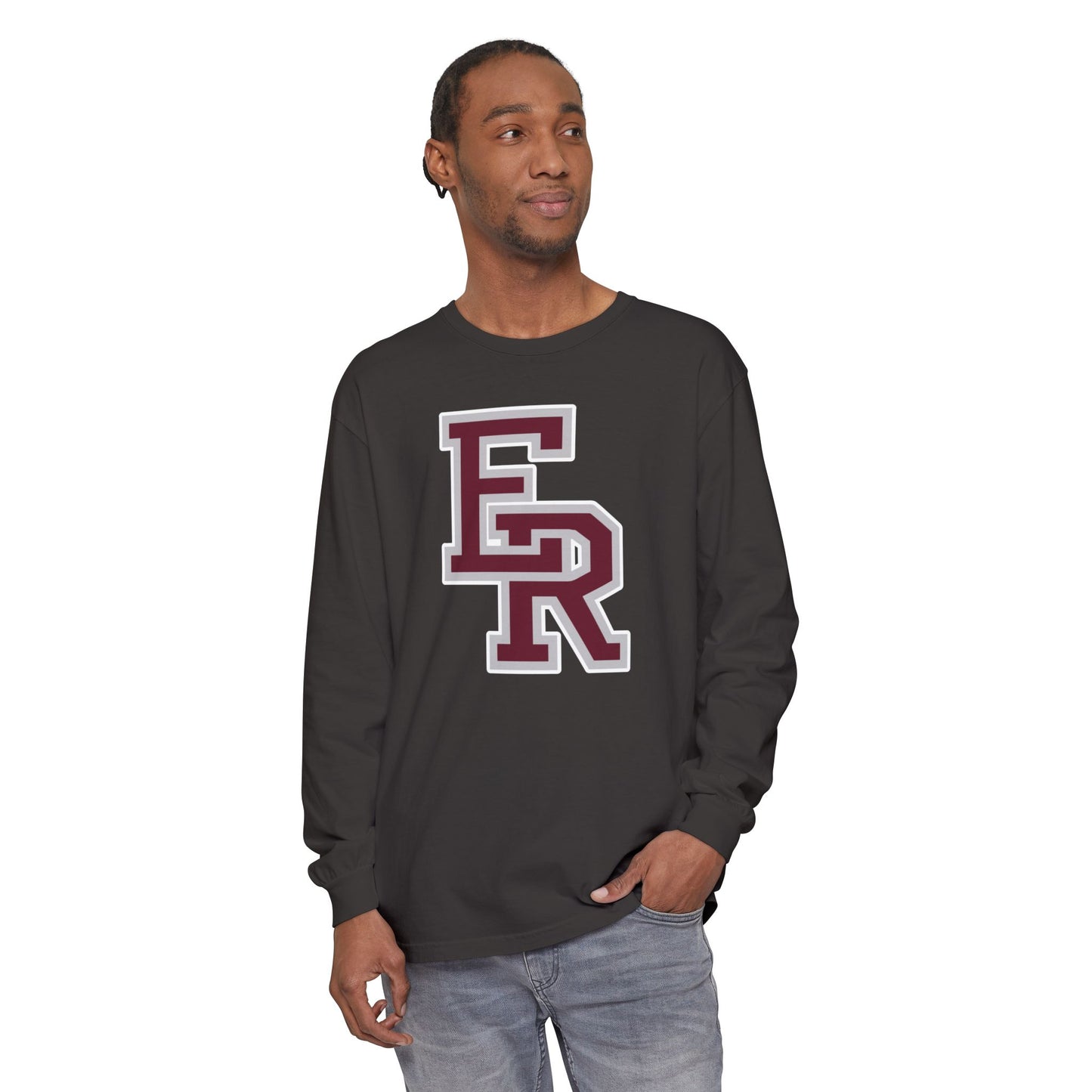 Garment-Dyed Long Sleeve Tee
