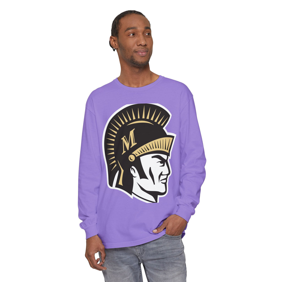 Garment-Dyed Long Sleeve Tee