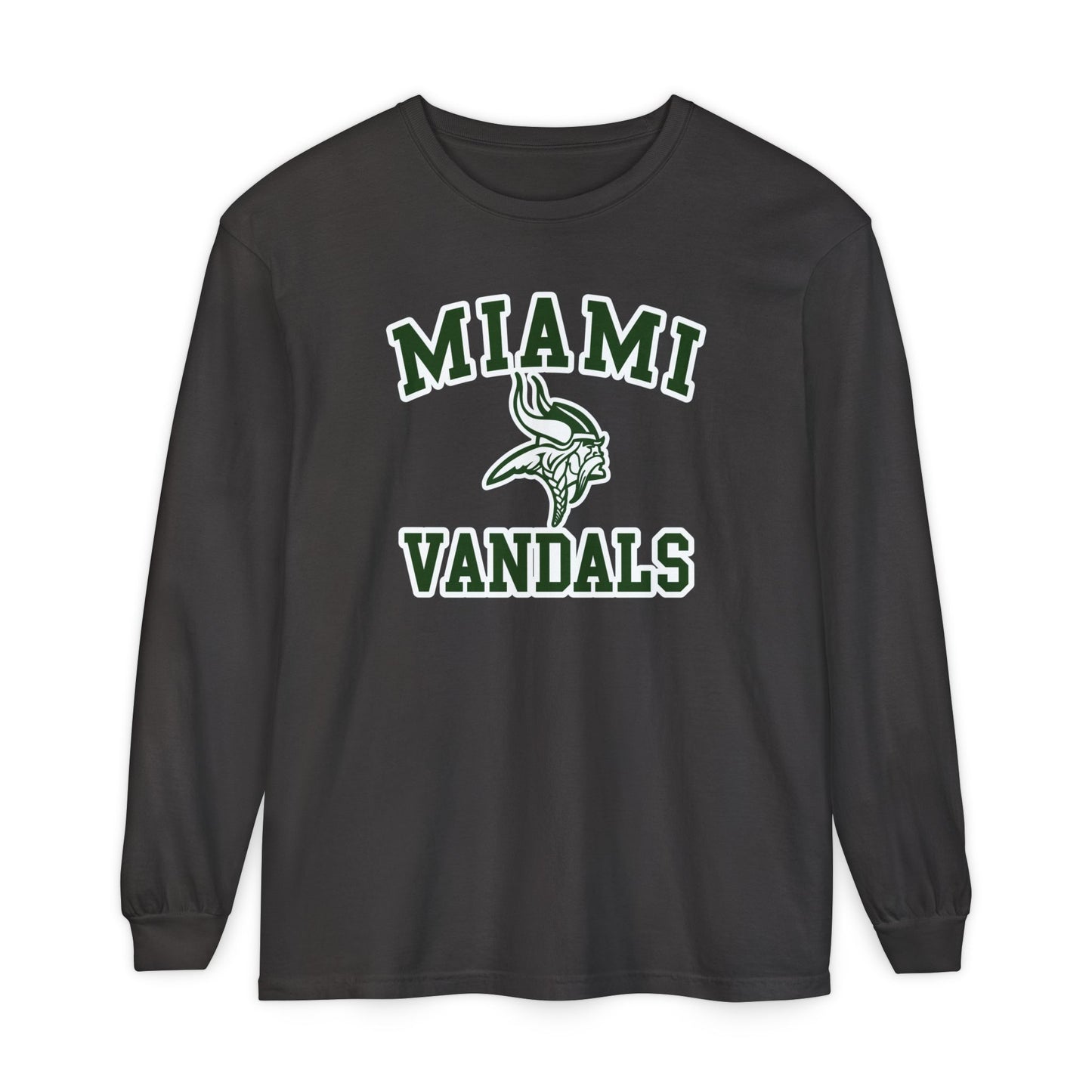 Garment-Dyed Long Sleeve Tee