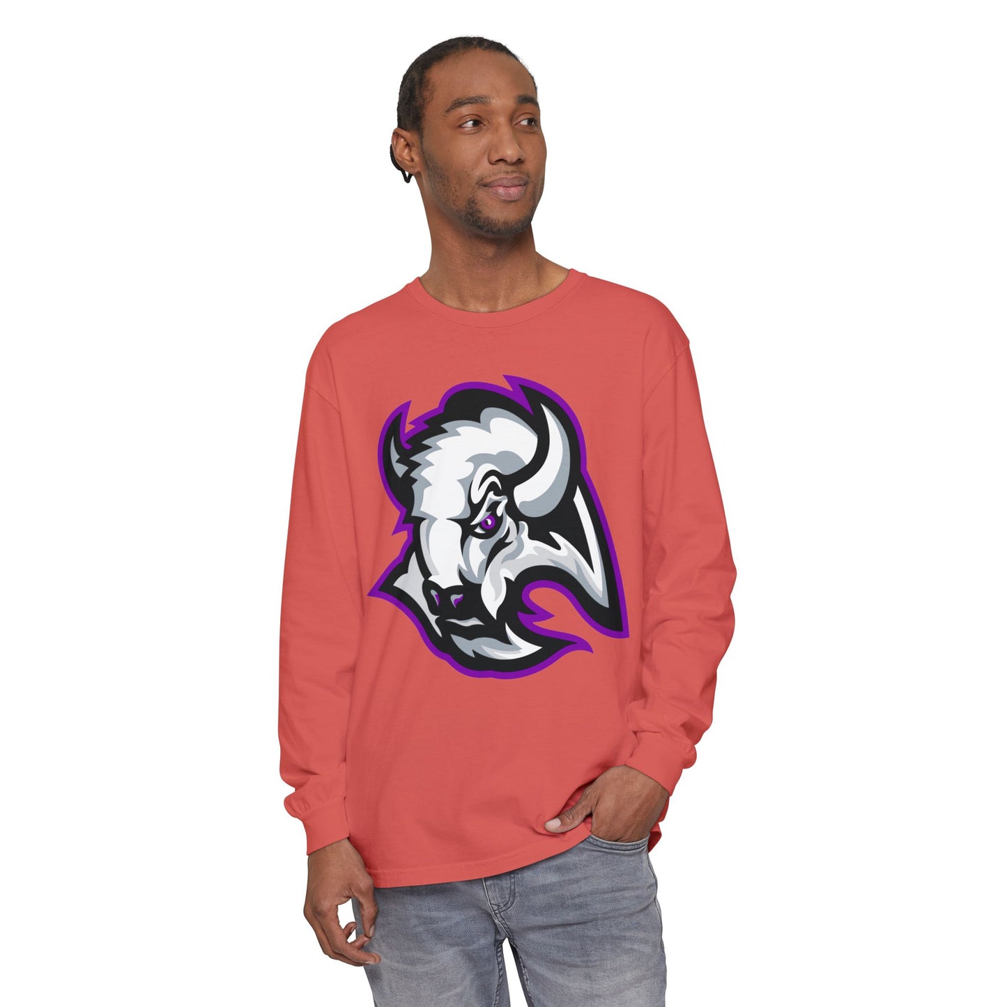 Garment-Dyed Long Sleeve Tee
