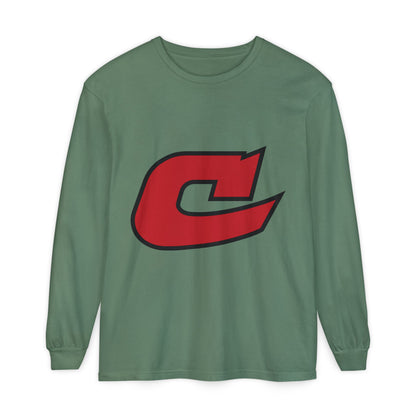 Garment-Dyed Long Sleeve Tee